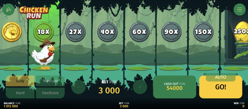 Chicken Run demo game